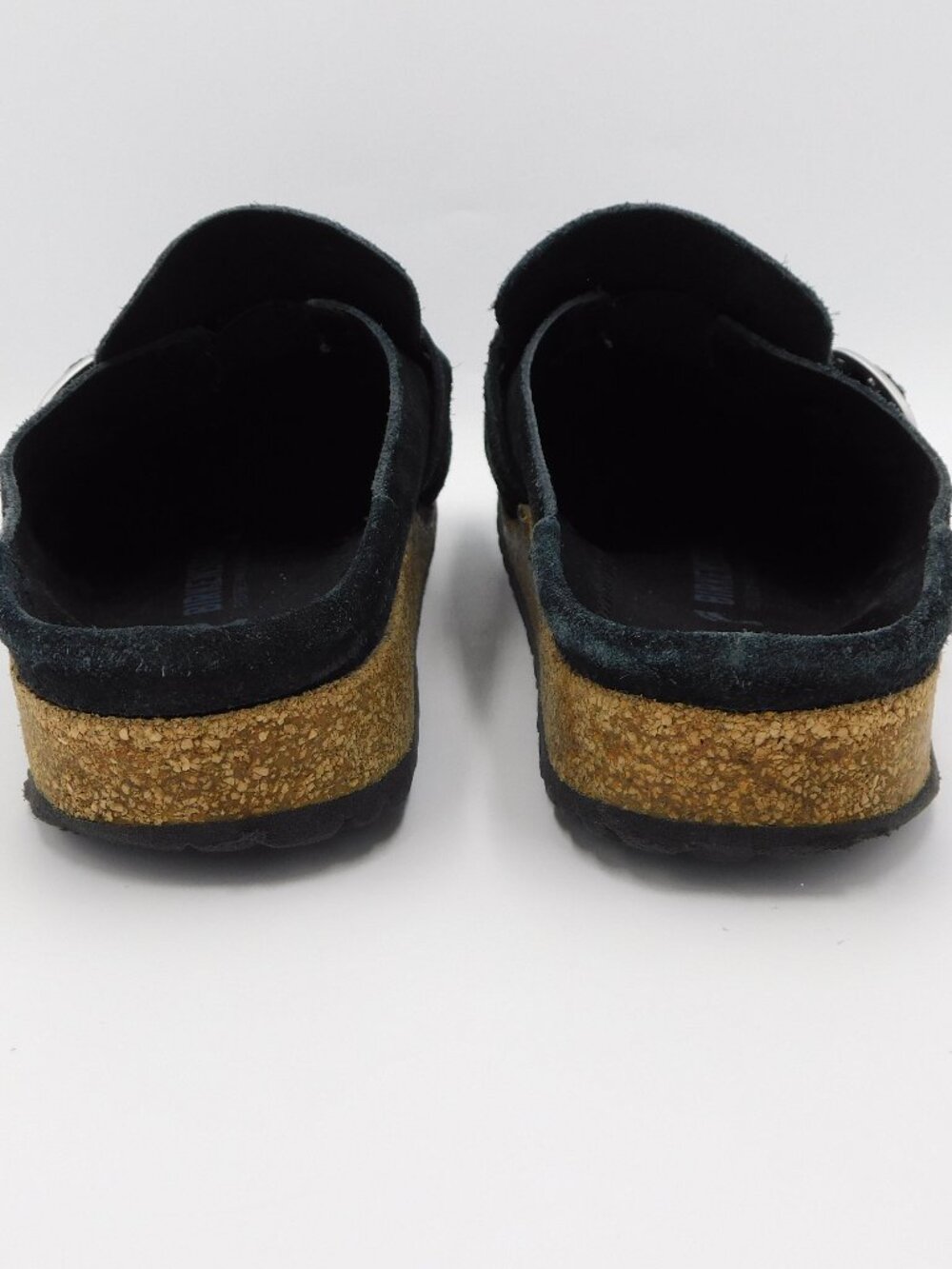 Birkenstock Black Suede Leather Buckley Clogs | Boho | GUC | 9 Narrow / 40 - Picture 6 of 13